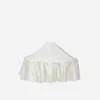 White Linen Pendant Lamp Shade