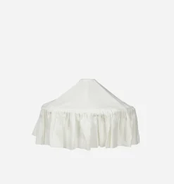 White Linen Pendant Lamp Shade