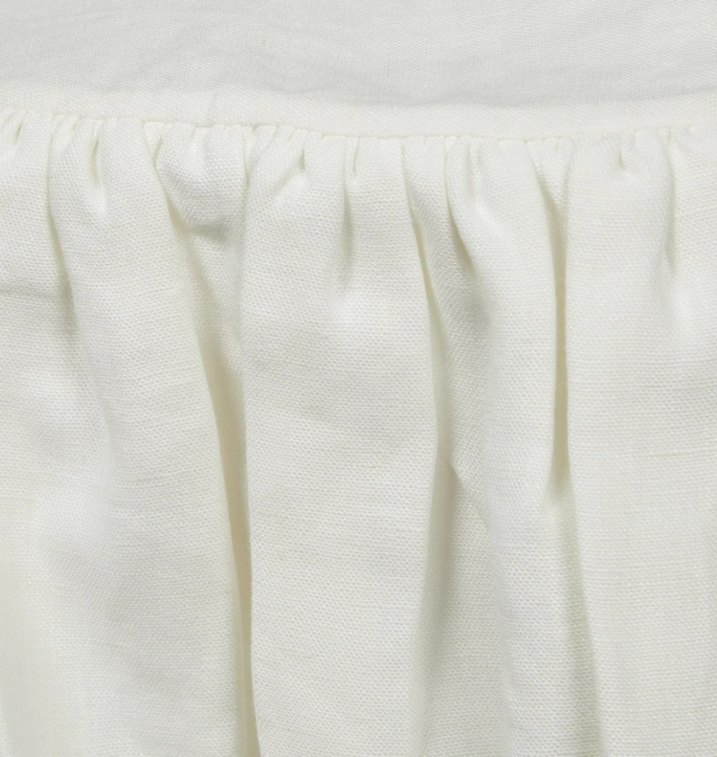 White Linen Pendant Lamp Shade