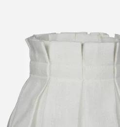 White Linen Sconce Lamp Shade