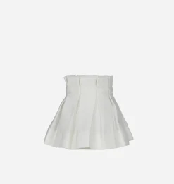 White Linen Wall Sconce