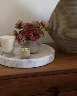 White Marble Vase