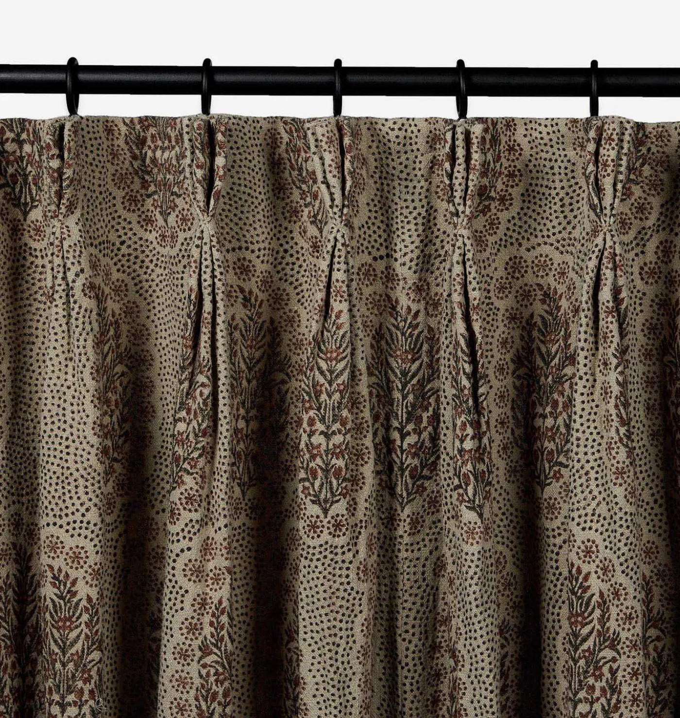 Winfleur Saffron Curtain Panel