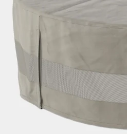 Yarrow Weatherproof Outdoor Round Coffee Table Cover