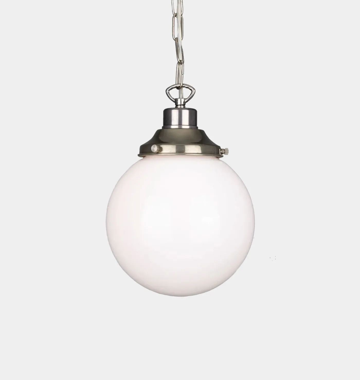 Yerevan Opal Globe Pendant Light
