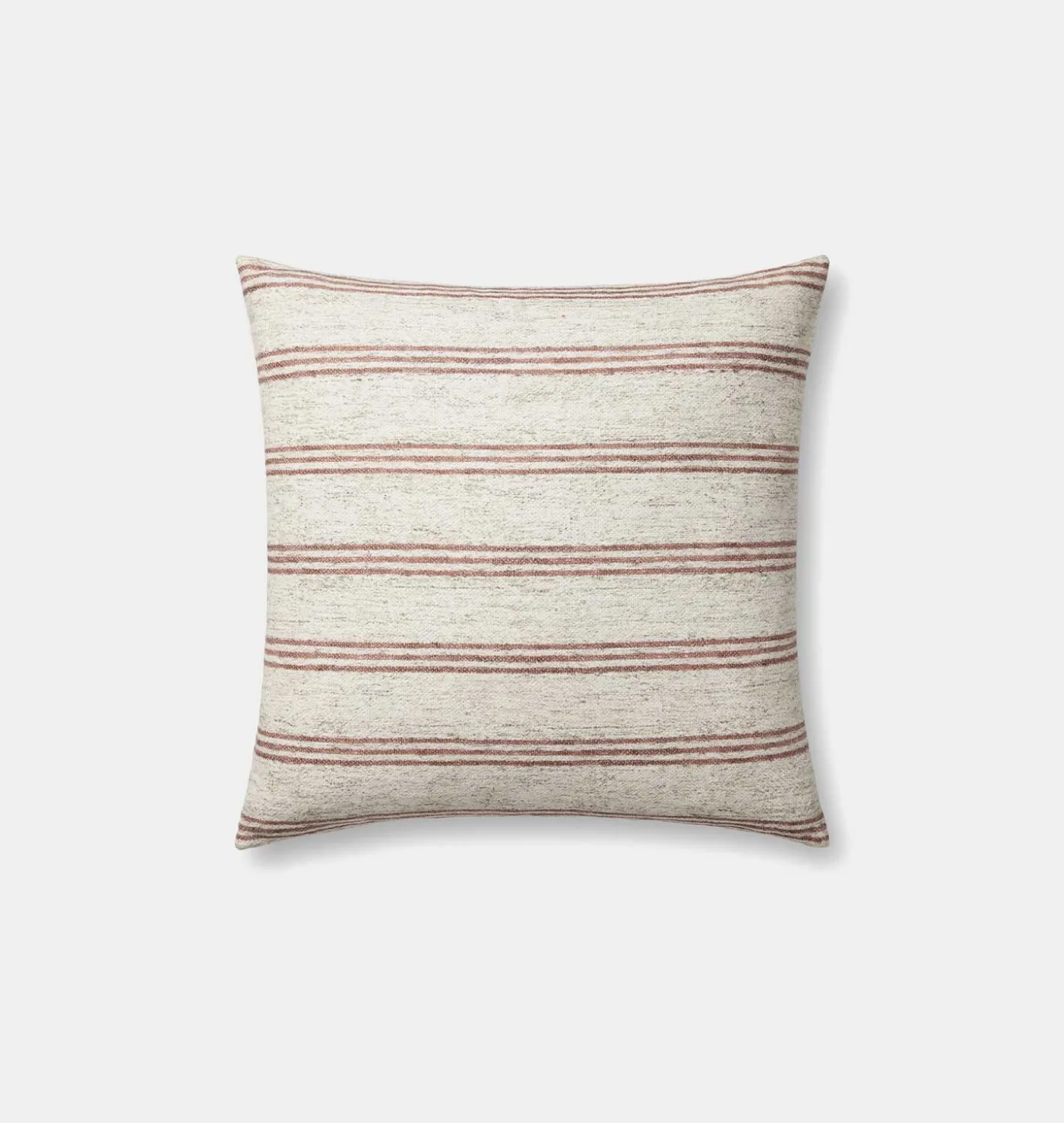 Zephyr Pillow 22'' x 22'' Natural / Wine