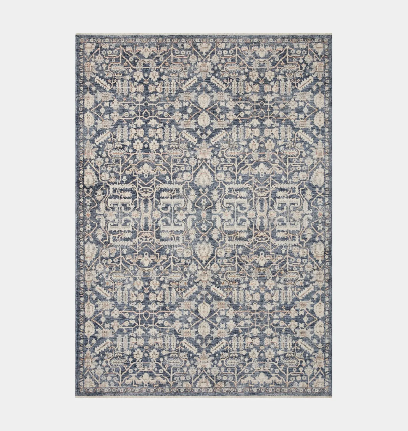 Zuma ZUM-02 Blue / Ivory Area Rug